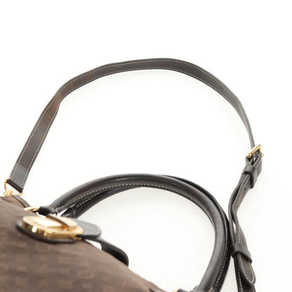 Louis Vuitton LOUIS VUITTON Monogram Idylle Elegy Hand Bag Black M56696 LV Authentic bs31637