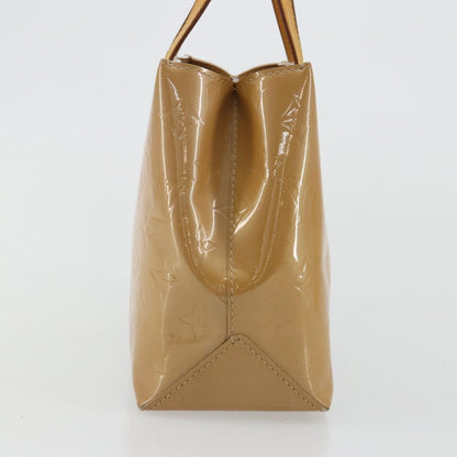 Louis Vuitton LOUIS VUITTON Monogram Vernis Reade PM Hand Bag Noisette M91334 LV Authentic BA12809
