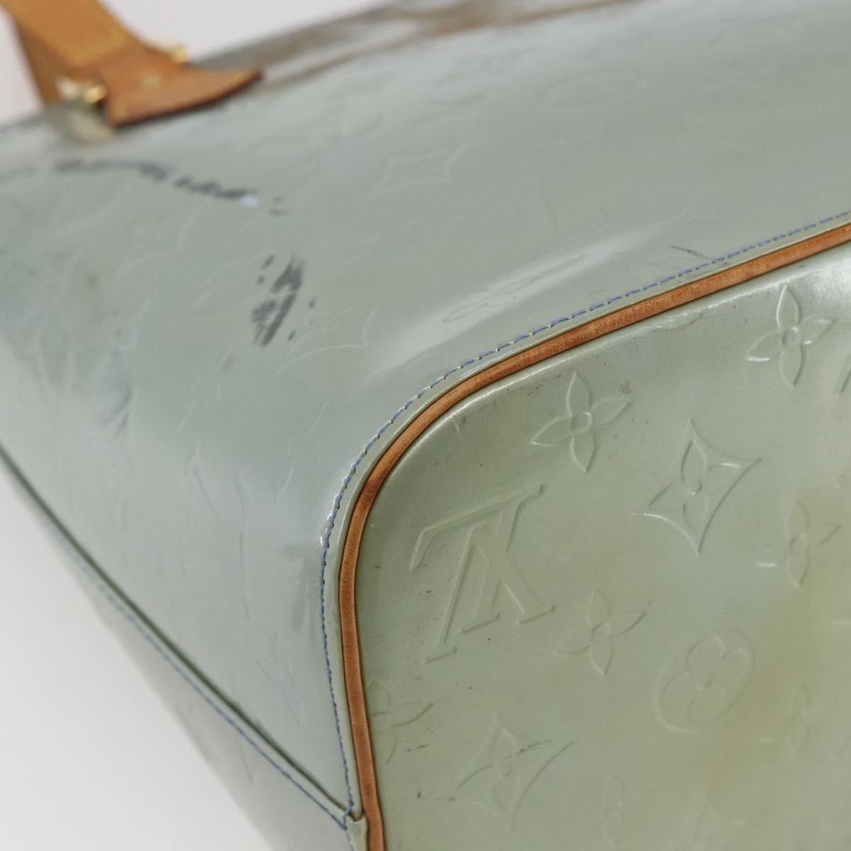 Louis Vuitton LOUIS VUITTON Monogram Vernis Houston Hand Bag Lavande M91218 LV Authentic gh1820