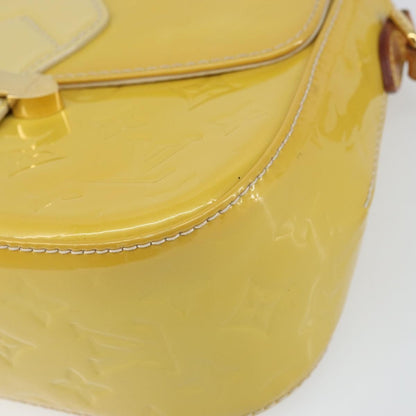 Louis Vuitton LOUIS VUITTON Vernis Bell Flower GM Shoulder Bag Broncorail M91706 Authentic BA9045