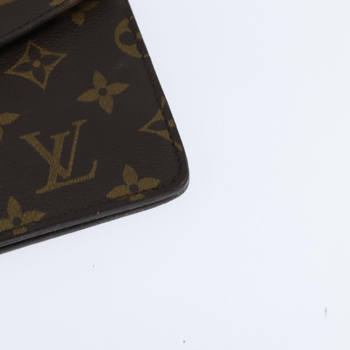 Louis Vuitton LOUIS VUITTON Monogram Double Rabat Shoulder Bag M51815 LV Authentic 147932