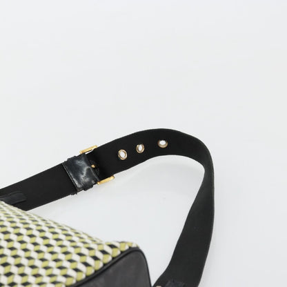 Prada PRADA Shoulder Bag Leather Yellow Gold Authentic bs35156