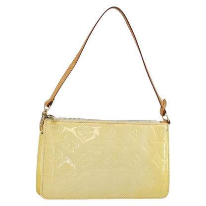Louis Vuitton LOUIS VUITTON Monogram Vernis Lexington Pouch Beige M91010 LV Authentic mr2421 Bag