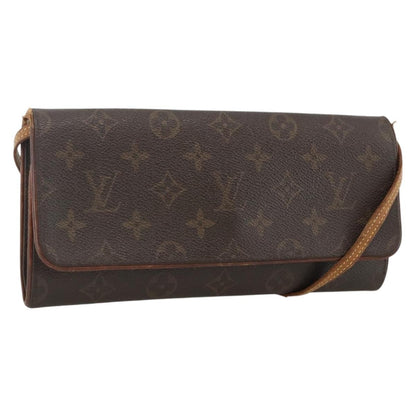 Louis Vuitton LOUIS VUITTON Monogram Pochette Twin GM Shoulder Bag M51852 LV Authentic ka3039