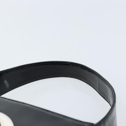 Gucci GUCCI Hand Bag Patent leather Black Silver 007 2046 0249 Authentic 172096