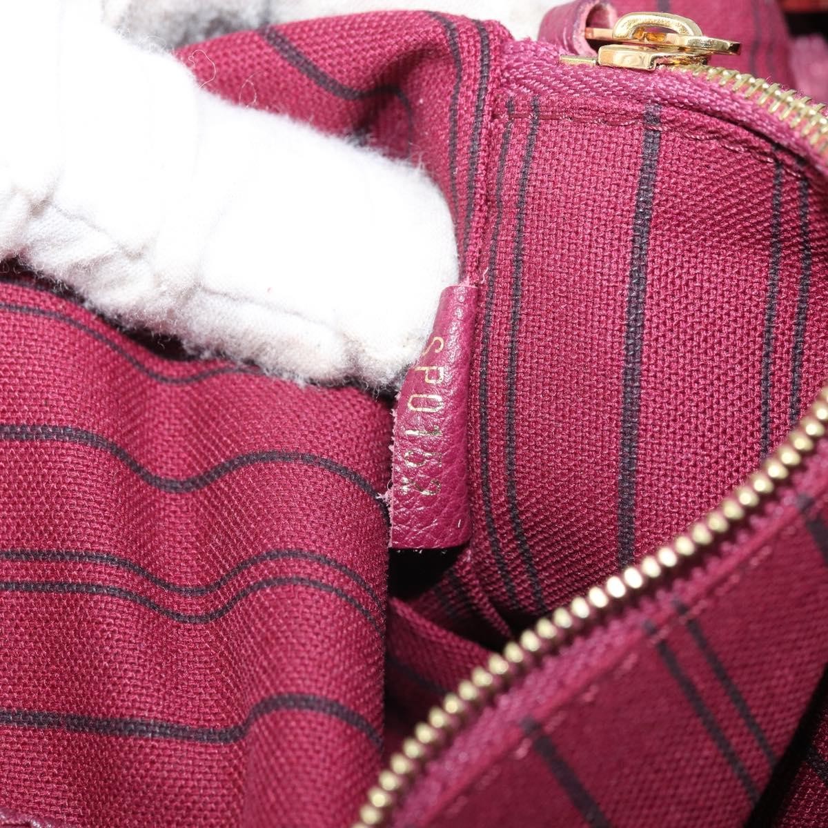 Louis Vuitton LOUIS VUITTON Monogram Empreinte Lumineuse PM Bag Oroll M94046 LV Authentic hk3449