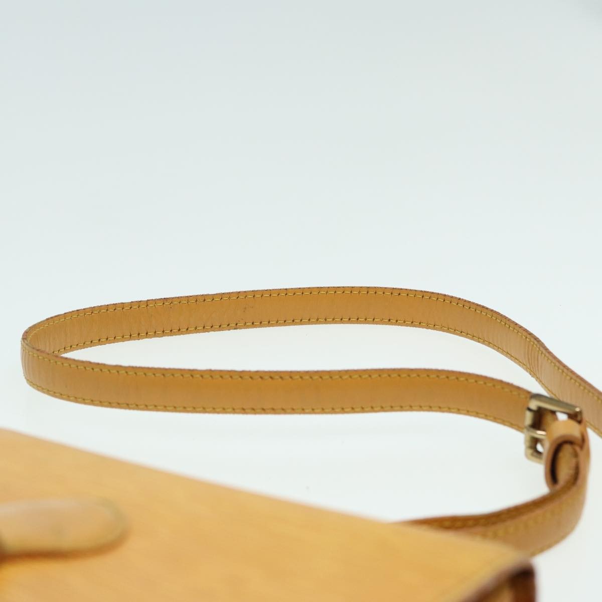 Louis Vuitton LOUIS VUITTON Epi Saint Cloud PM Shoulder Bag Yellow M52219 LV Authentic 83031
