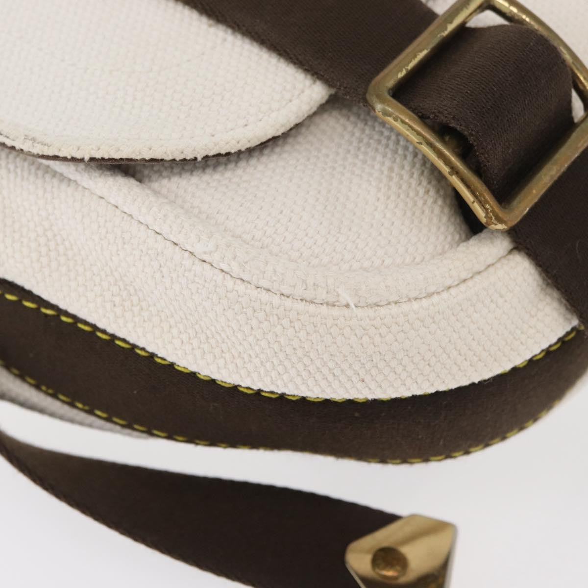 Louis Vuitton LOUIS VUITTON Antigua Buzzus PM Shoulder Bag Beige Brown M40042 LV Authentic bs24988