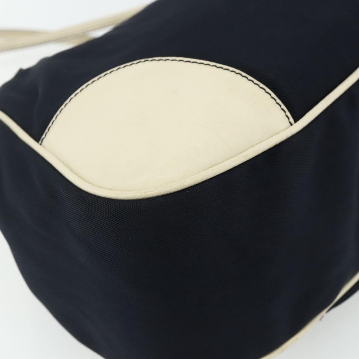 Gucci GUCCI Tote Bag Canvas Gold Navy 169949 Authentic bs34912