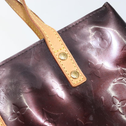 Louis Vuitton LOUIS VUITTON Monogram Vernis Reade PM Hand Bag Amarante M91993 LV Authentic 145457