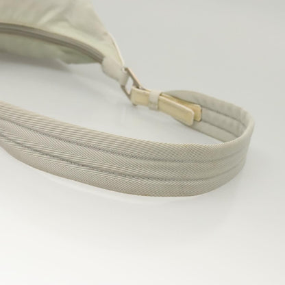 Prada PRADA Shoulder Bag Nylon Silver Gray Authentic 123869