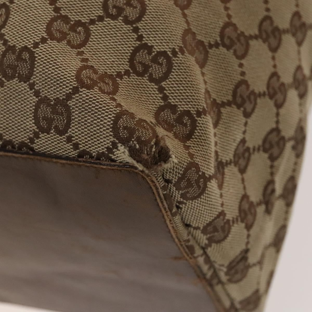 Gucci GUCCI GG Canvas GG Plus Supreme Shoulder Bag PVC 3 Set Beige Authentic ti3417