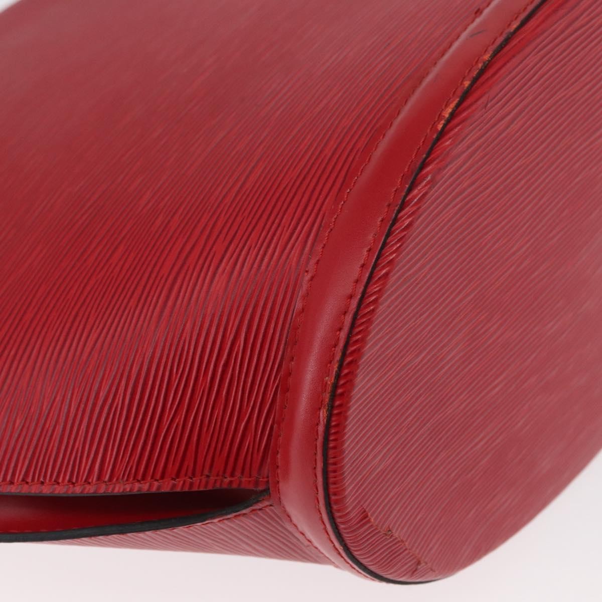 Louis Vuitton LOUIS VUITTON Epi Saint Jacques Shopping Shoulder Bag Red M52277 LV Authentic 182290