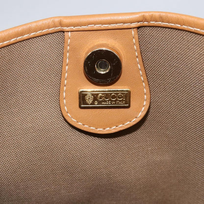 Gucci GUCCI Micro GG Supreme Tote Bag PVC Beige Gold 002 39 0054 Authentic ep13221
