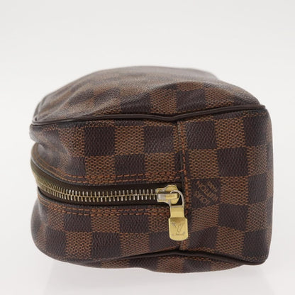 Louis Vuitton LOUIS VUITTON Damier Ebene Trousse Toilette25 Clutch Bag N47624 LV Authentic 151153