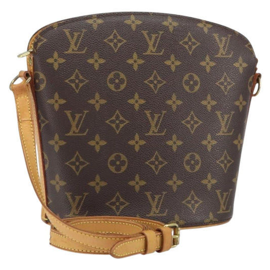 Louis Vuitton LOUIS VUITTON Monogram Drouot Shoulder Shoulder Bag M51290 LV Authentic 161944