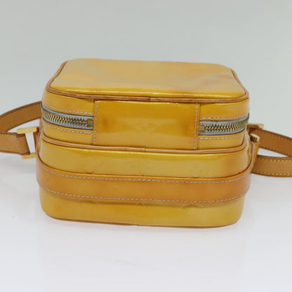 Louis Vuitton LOUIS VUITTON Monogram Vernis Wooster Shoulder Bag Gris M91036 LV Authentic 125716