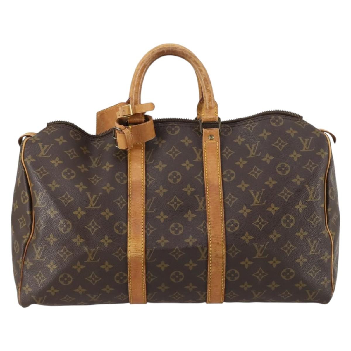 Louis Vuitton LOUIS VUITTON Monogram Keepall 45 Boston Bag M41428 LV Authentic BA5907