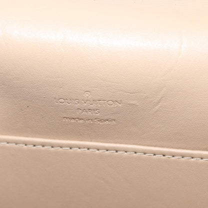 Louis Vuitton LOUIS VUITTON Monogram Vernis Thompson Street Bag Beige M91301 LV Authentic 128772