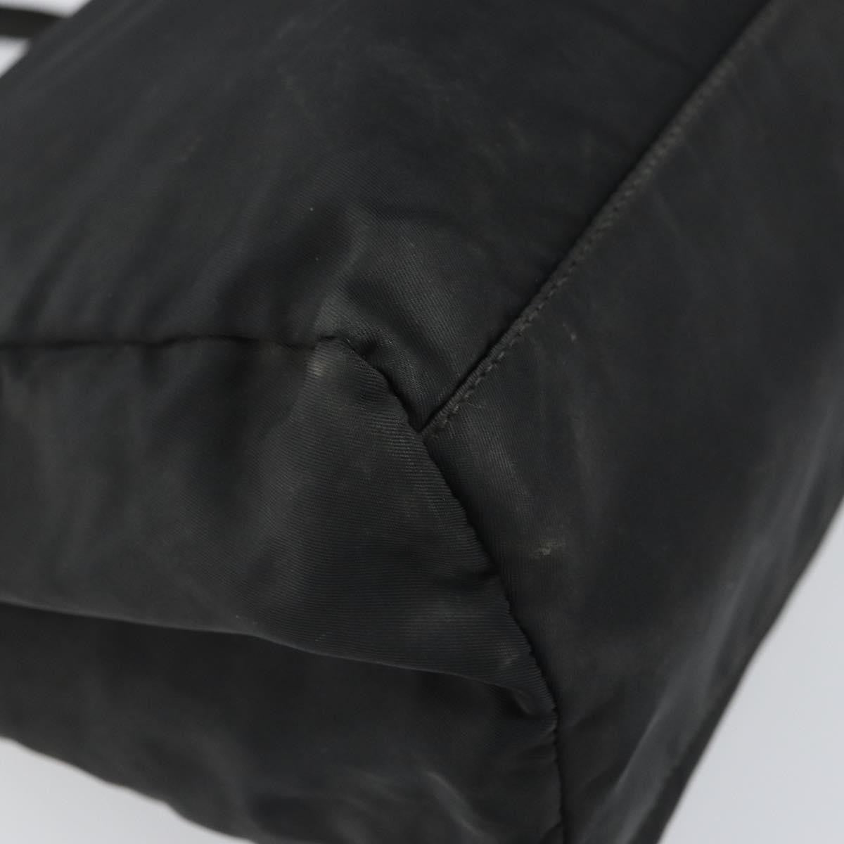 Prada PRADA Hand Bag Nylon Black Authentic 161789