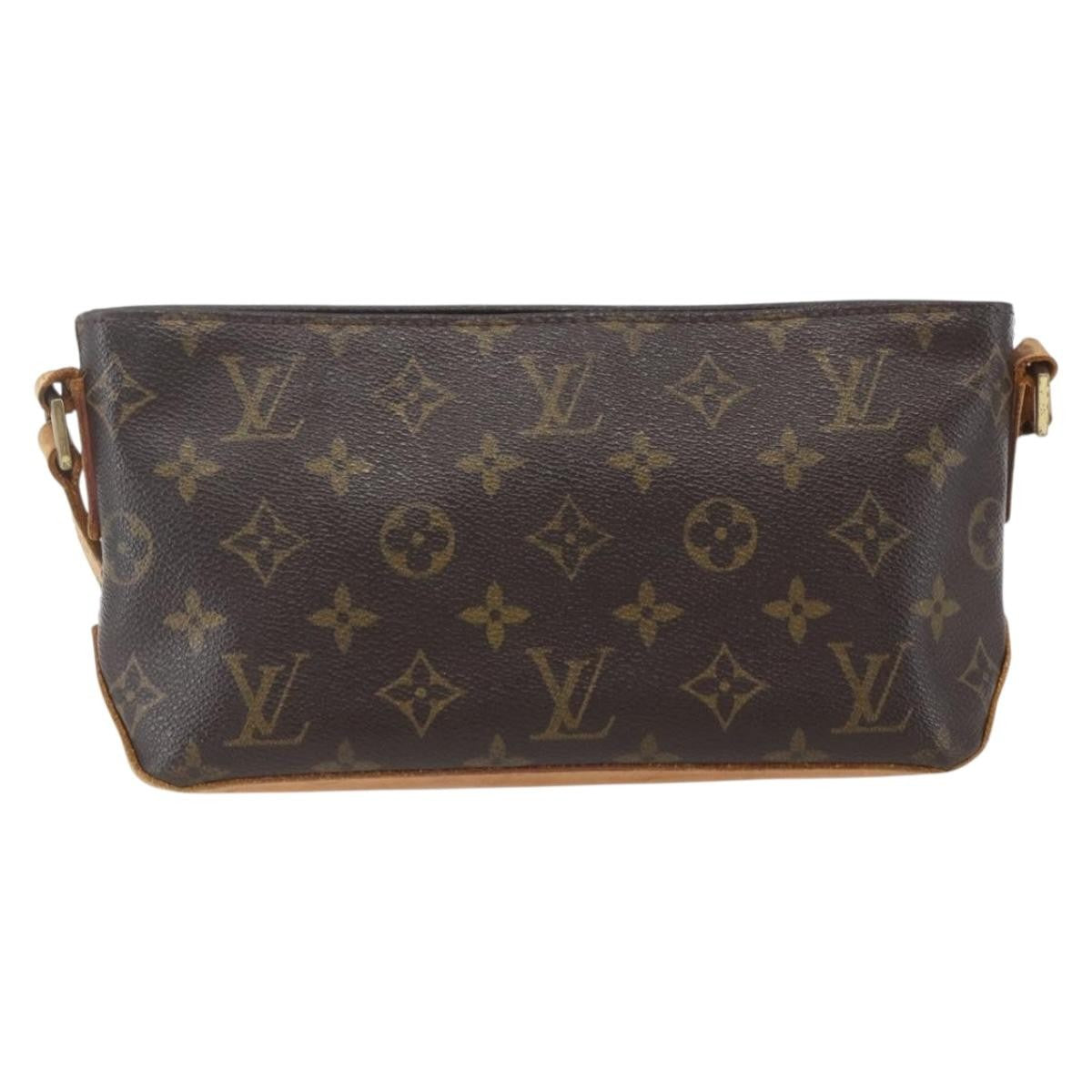 Louis Vuitton LOUIS VUITTON Monogram Trotteur Shoulder Bag M51240 LV Authentic 168686