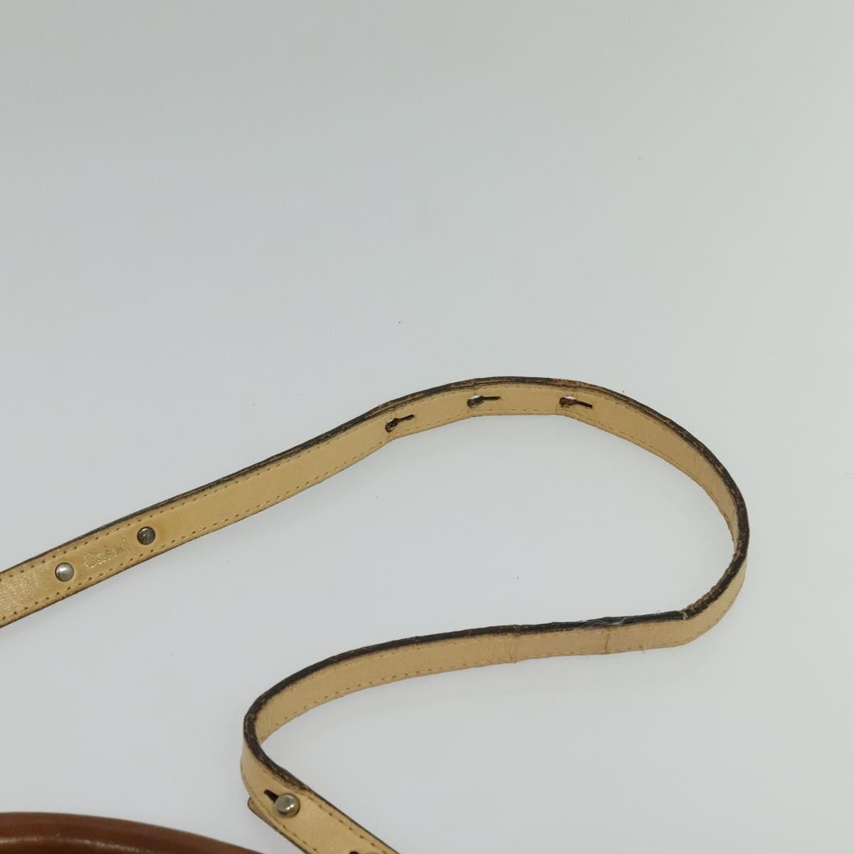 Chloé Chloé Chloe Etel Hand Bag Leather 2way Beige Gold Authentic am9018
