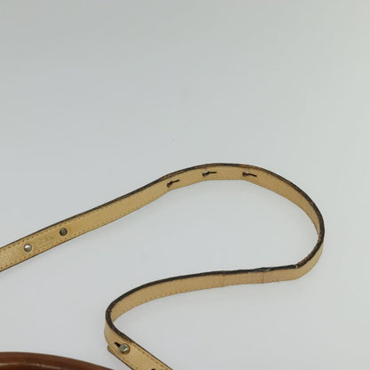 Chloé Chloé Chloe Etel Hand Bag Leather 2way Beige Gold Authentic am9018