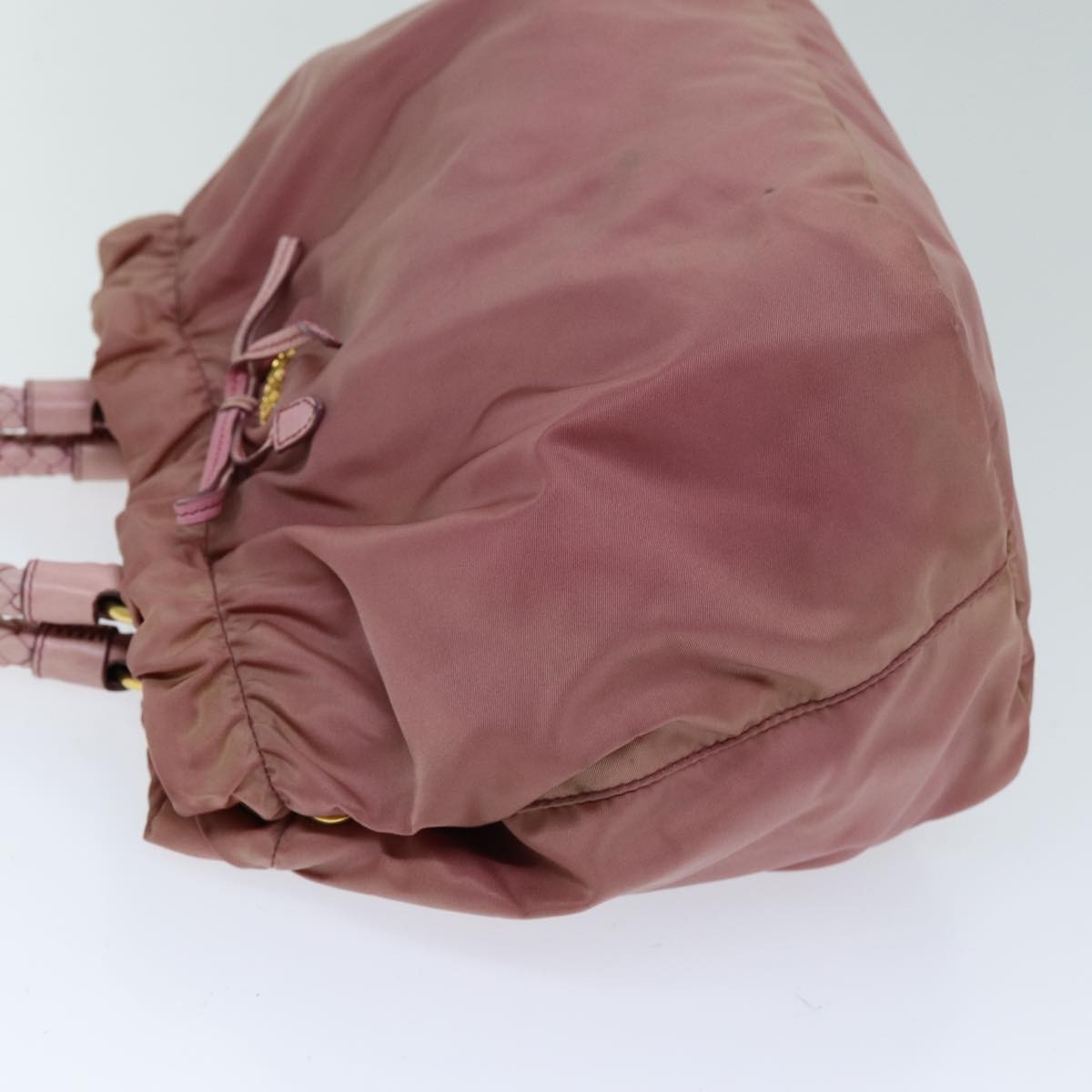Prada PRADA Hand Bag Nylon 2way Pink Authentic 75584