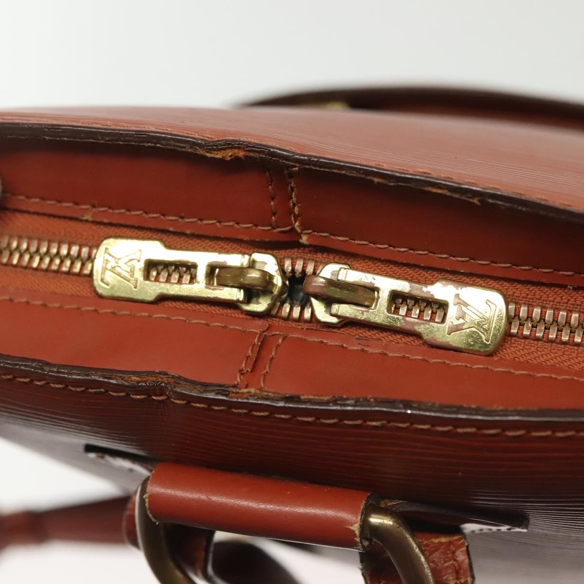 Louis Vuitton LOUIS VUITTON Epi Coblanc Shoulder Bag Brown M52293 LV Authentic BA4973