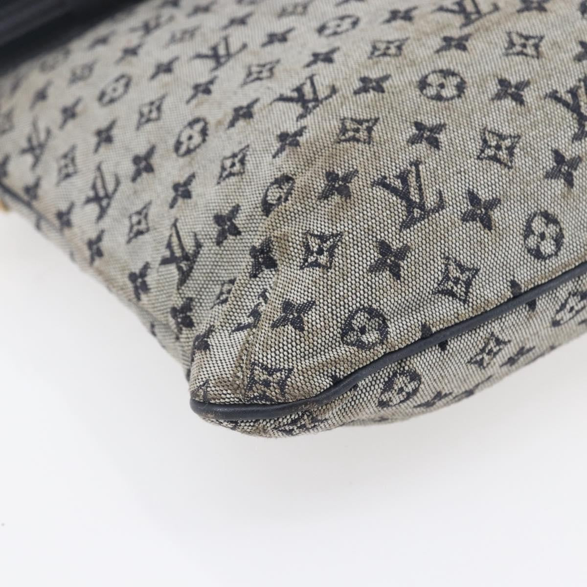 Louis Vuitton LOUIS VUITTON Monogram Mini Fran?oise Tote Bag 2way Blue M92208 LV Authentic 151081