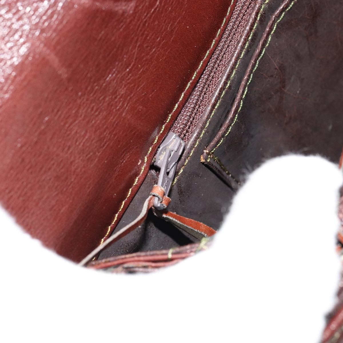 Givenchy GIVENCHY Shoulder Bag Suede Brown Gold Authentic bs35122