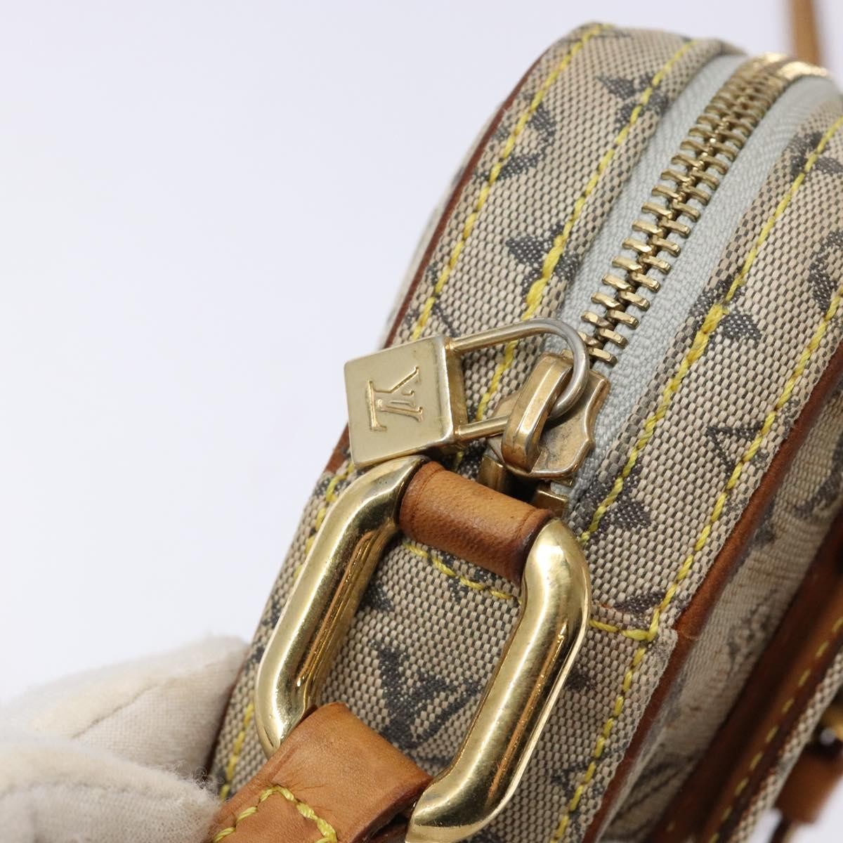 Louis Vuitton LOUIS VUITTON Monogram Mini Juliet MM Shoulder Bag Blue M92004 LV Authentic bs28619