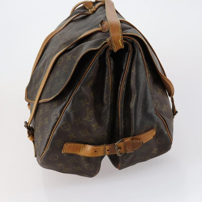 Louis Vuitton LOUIS VUITTON Monogram Saumur 43 Shoulder Bag M42252 LV Authentic BA7621