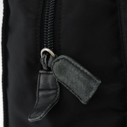 Prada PRADA Tote Bag Nylon Black Silver Authentic 175704