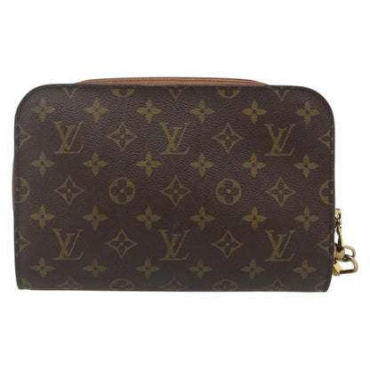 Louis Vuitton LOUIS VUITTON Monogram Orsay Clutch Bag M51790 LV Authentic 120655