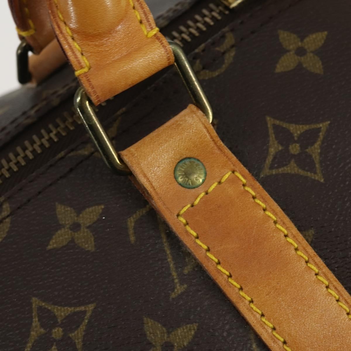 Louis Vuitton LOUIS VUITTON Monogram Keepall 55 Boston Bag M41424 LV Authentic 156198