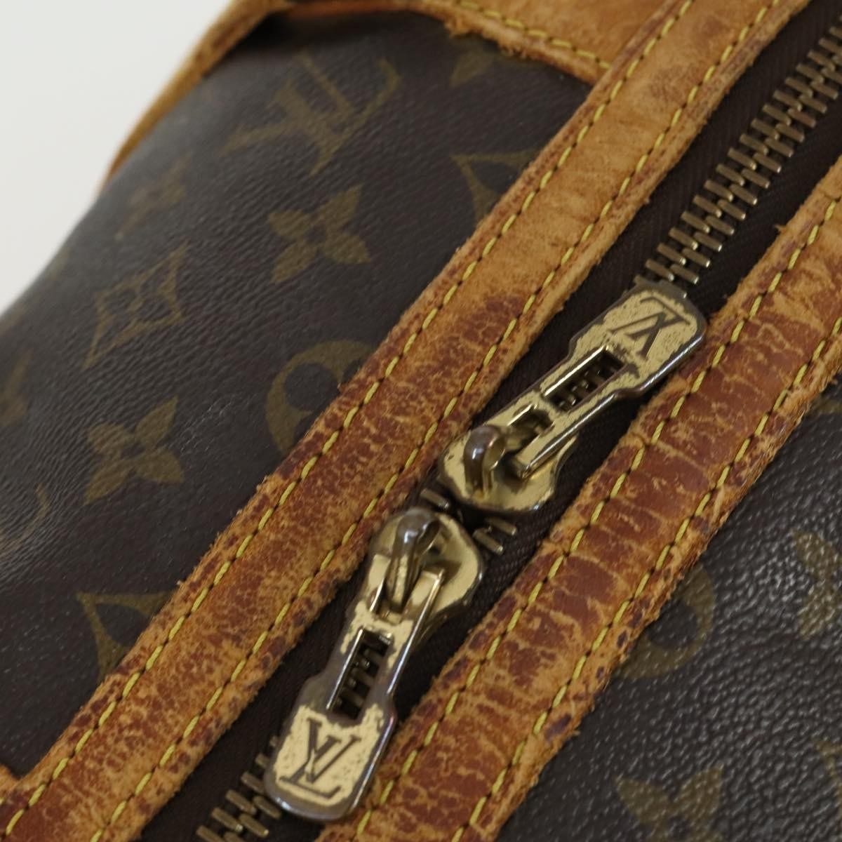 Louis Vuitton LOUIS VUITTON Monogram Sac Souple 45 Boston Bag M41624 LV Authentic 159241