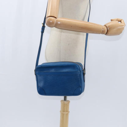 Louis Vuitton LOUIS VUITTON Epi Trocadero 23 Shoulder Bag Blue M52305 LV Authentic 150255