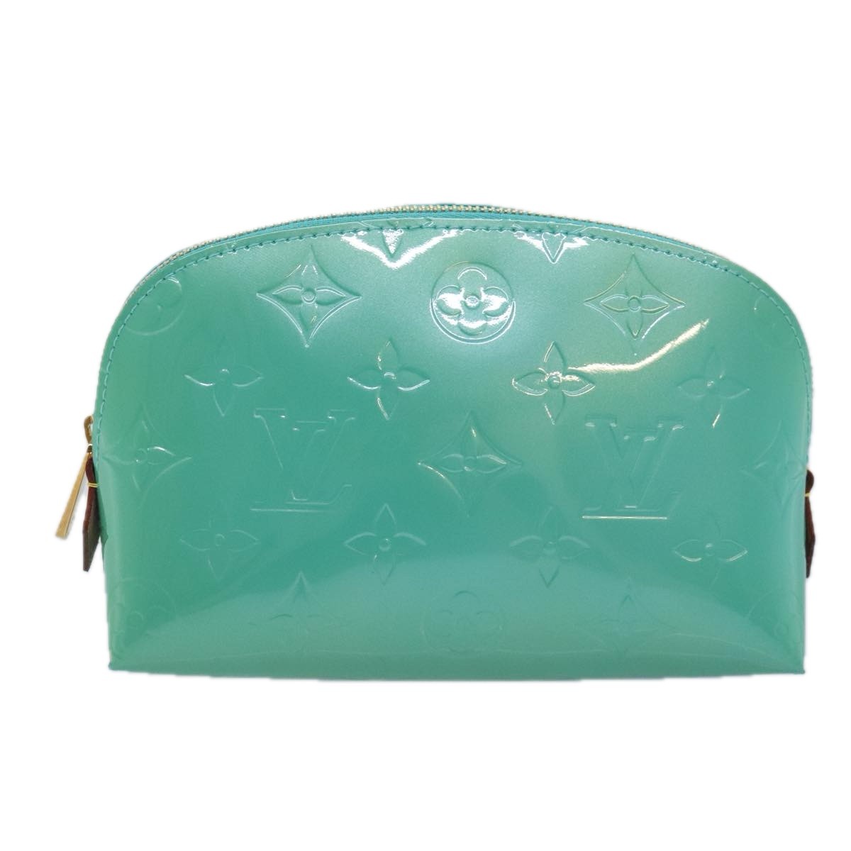 Louis Vuitton LOUIS VUITTON Monogram Vernis Pochette CosmeticPouch Tyu Luco Words Authentic 91172V Bag