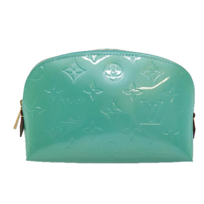Louis Vuitton LOUIS VUITTON Monogram Vernis Pochette CosmeticPouch Tyu Luco Words Authentic 91172V Bag