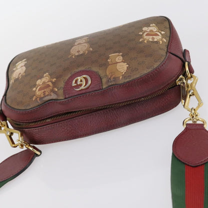Gucci GUCCI Micro GG Supreme Doraemon Collaboration Bag PVC Beige 574886 Authentic 143965