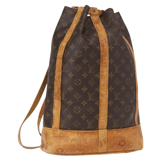 Louis Vuitton LOUIS VUITTON Monogram Randonnee GM Shoulder Bag M42244 LV Authentic 149418