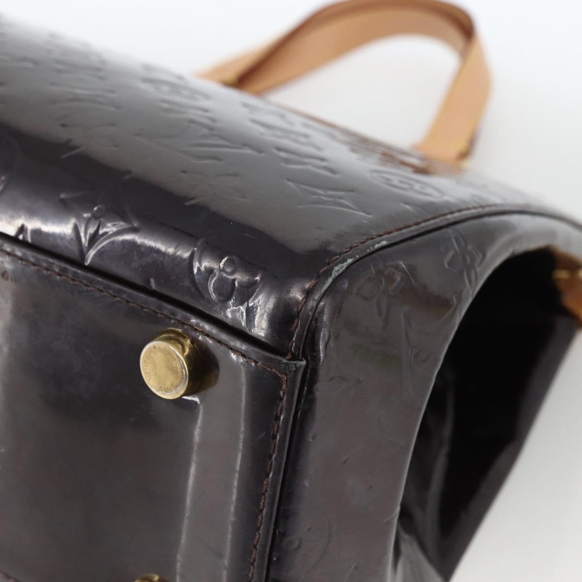 Louis Vuitton LOUIS VUITTON Monogram Vernis Blair GM Bag 2way Amarante M91616 LV Authentic BSZ597