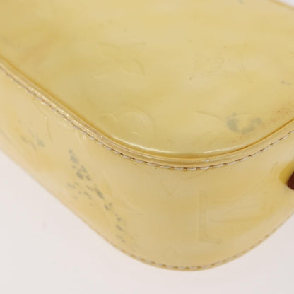 Louis Vuitton LOUIS VUITTON Monogram Vernis Malibu Street Bag Perle M91507 LV Authentic BAZ639