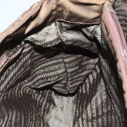 Prada PRADA Tote Bag Nylon Brown Authentic th5852