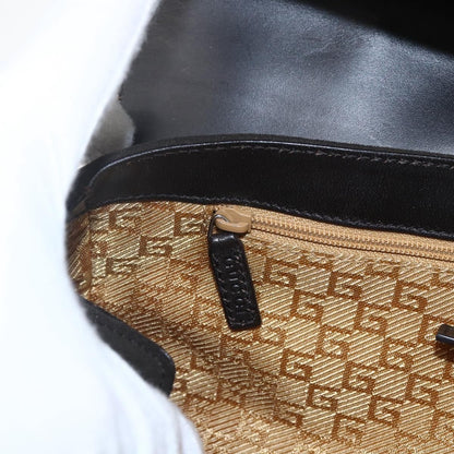 Gucci GUCCI Hand Bag Suede Brown Silver 000 0844 Authentic 166700