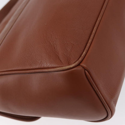Gucci GUCCI Hand Bag Leather 2way Brown Gold 000 101 0274 Authentic ep13069