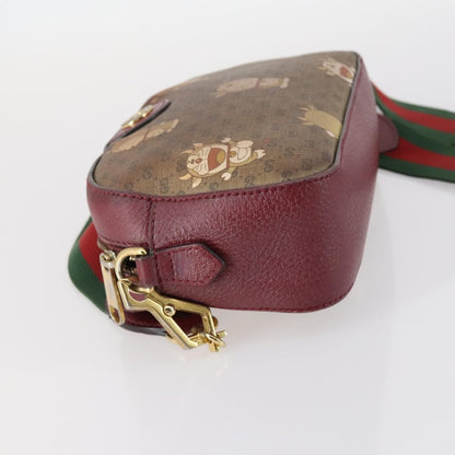 Gucci GUCCI Micro GG Supreme Doraemon Collaboration Bag PVC Beige 574886 Authentic 143965
