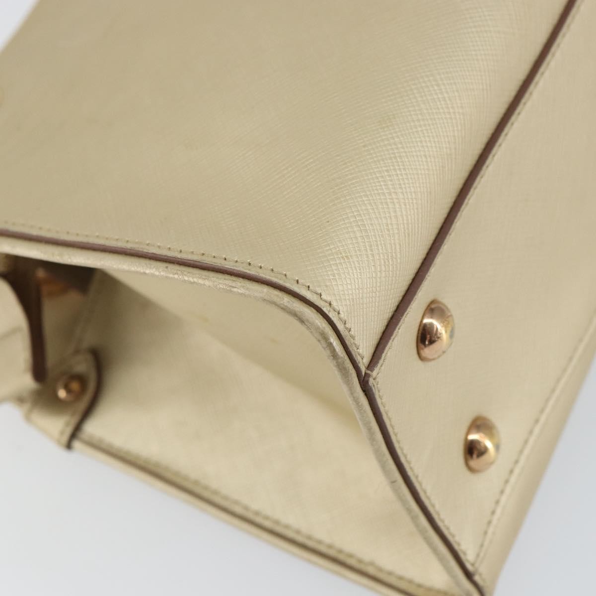 Salvatore Ferragamo Salvatore Ferragamo Gancini Shoulder Bag Leather Gold Authentic 162322