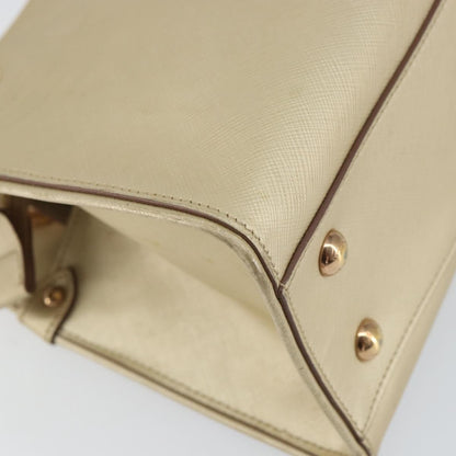 Salvatore Ferragamo Salvatore Ferragamo Gancini Shoulder Bag Leather Gold Authentic 162322